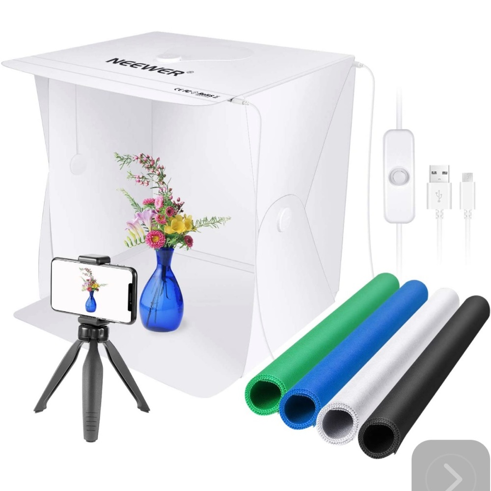 ‼️LIKE NEW‼️ Neewer (Brand) 16”x16” Photography Table Top Light Box w/Tripod‼️